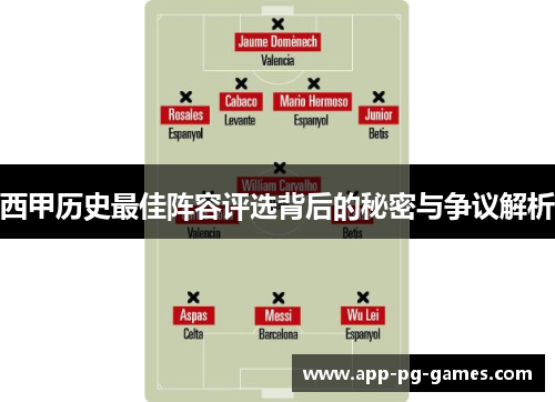 西甲历史最佳阵容评选背后的秘密与争议解析