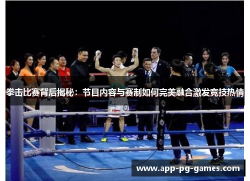 拳击比赛背后揭秘：节目内容与赛制如何完美融合激发竞技热情