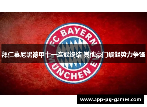 拜仁慕尼黑德甲十一连冠终结 其他豪门崛起势力争锋 拜仁慕尼黑德甲十一连冠终结 其他豪门崛起势力争锋